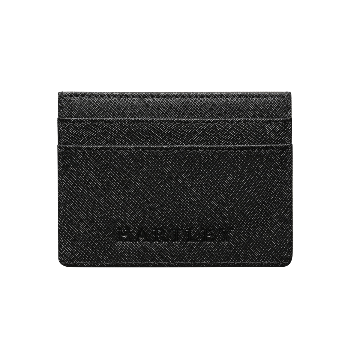 Hartley Black Saffiano Italian Wallet HARTLEY SIDE