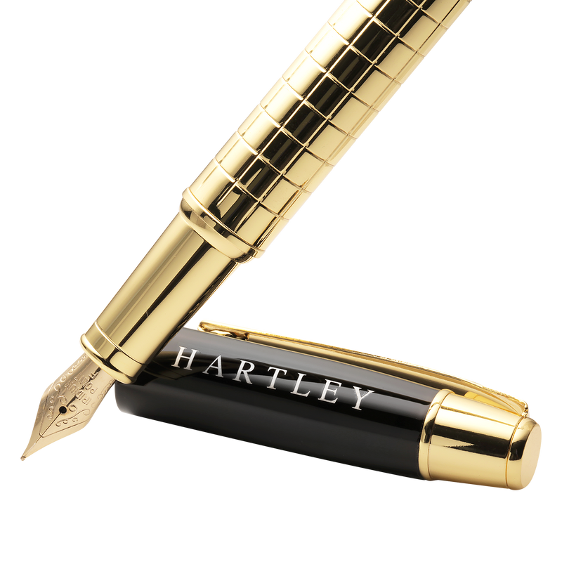 Hartley Gold Executive Fountain Pen Close Up