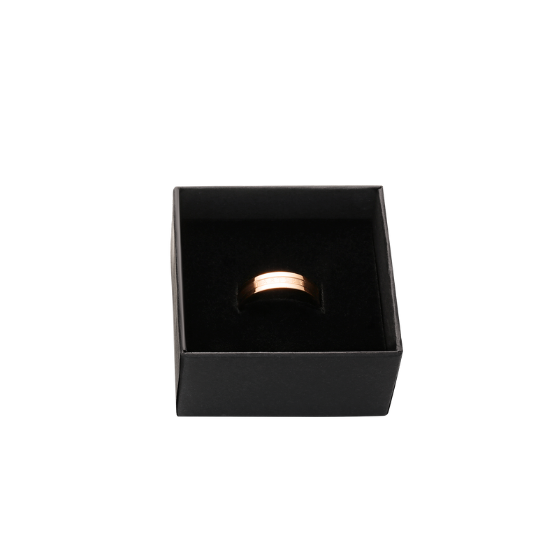 Hartley Rose Gold Elegance Ring In Box