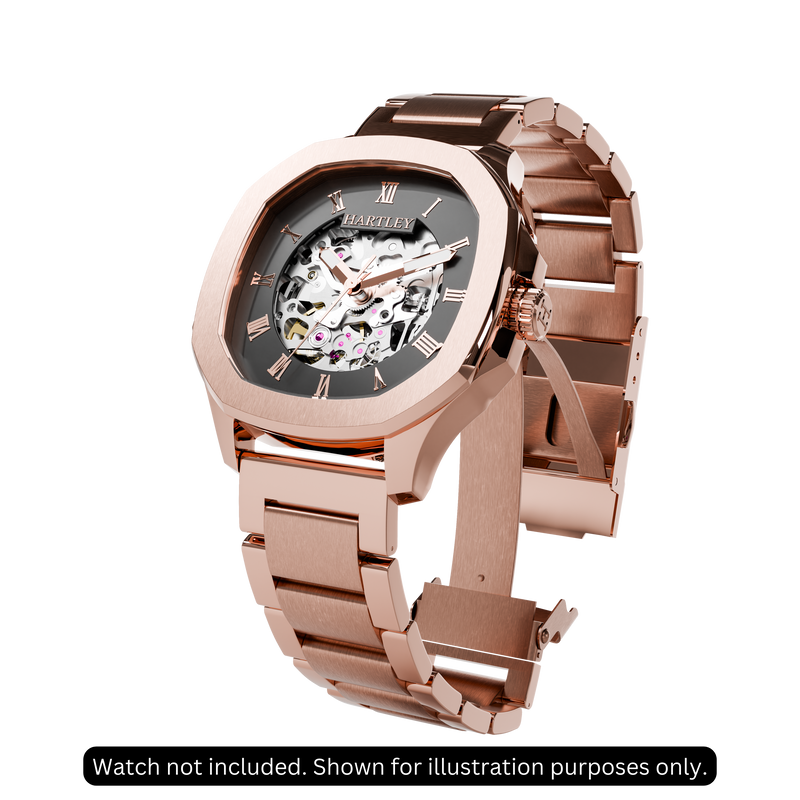 Rose Gold Steel Bracelet Example Image 1